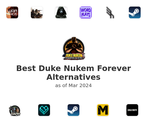 Best Duke Nukem Forever Alternatives