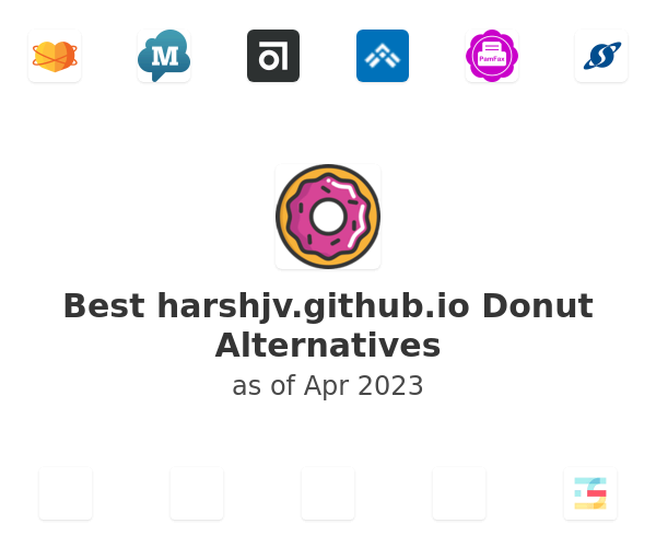 Best harshjv.github.io Donut Alternatives