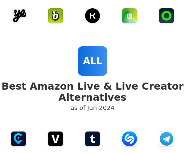 Best Amazon Live & Live Creator Alternatives