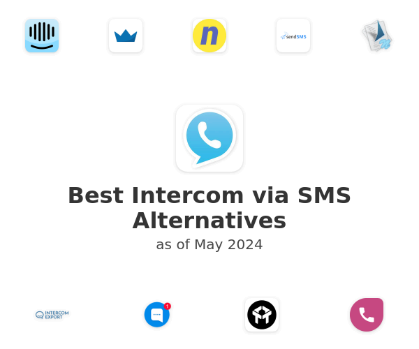 Best Intercom via SMS Alternatives