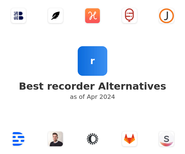 Best recorder Alternatives