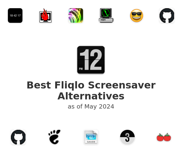 Best Fliqlo Screensaver Alternatives