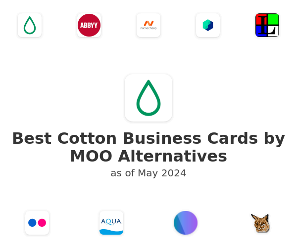 Best Cotton Business Cards by MOO Alternatives