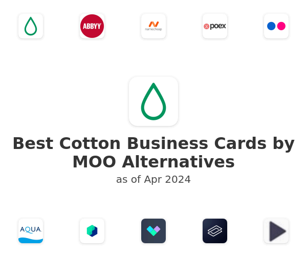 Best Cotton Business Cards by MOO Alternatives