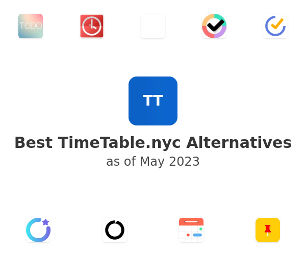Best TimeTable.nyc Alternatives