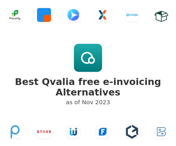 Best Qvalia free e-invoicing Alternatives