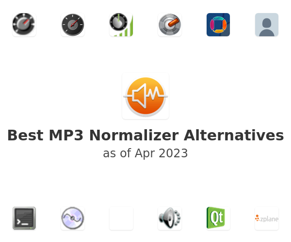 Best MP3 Normalizer Alternatives
