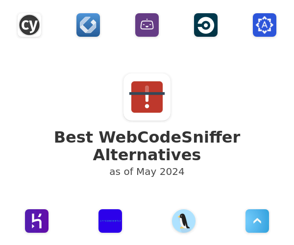 Best WebCodeSniffer Alternatives