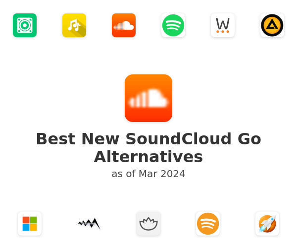 Best New SoundCloud Go Alternatives