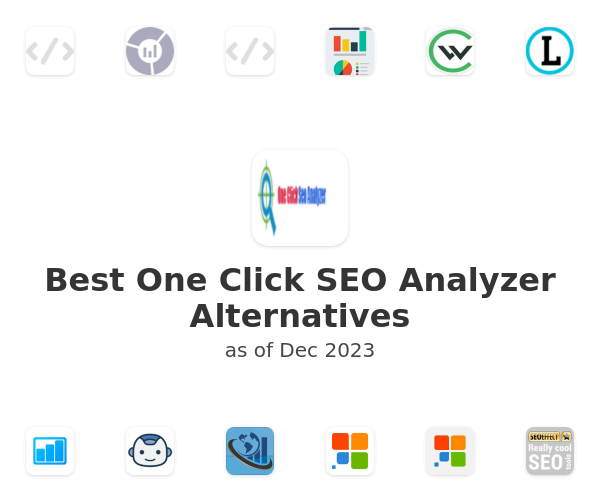 Best One Click SEO Analyzer Alternatives