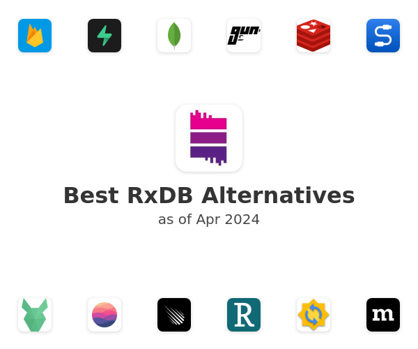 Best RxDB Alternatives