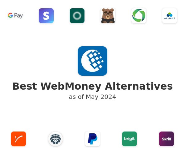 Best WebMoney Alternatives