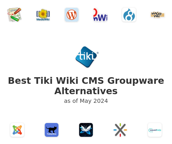 Best Tiki Wiki CMS Groupware Alternatives