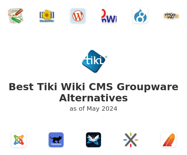 Best Tiki Wiki CMS Groupware Alternatives