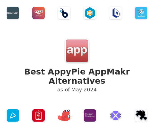 Best AppyPie AppMakr Alternatives