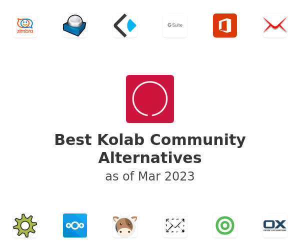 Best Kolab Community Alternatives
