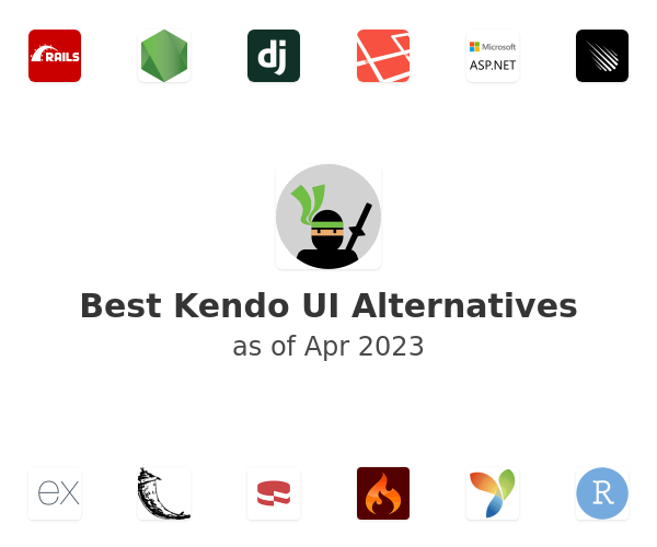 Best Kendo UI Alternatives