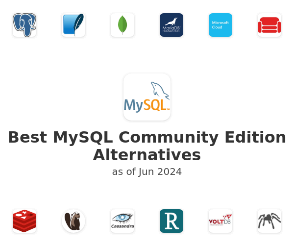Best MySQL Community Edition Alternatives