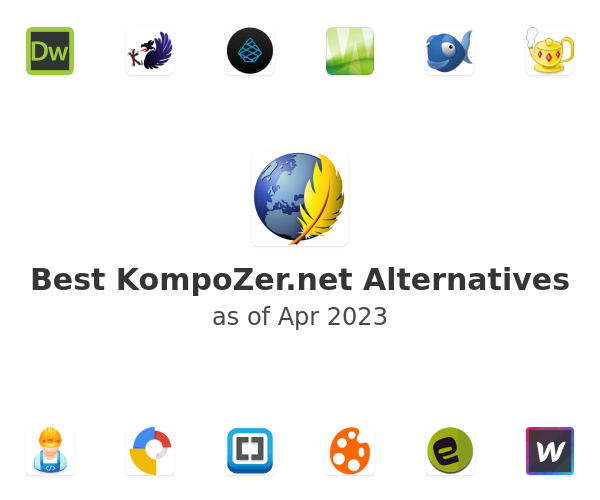 Best KompoZer.net Alternatives