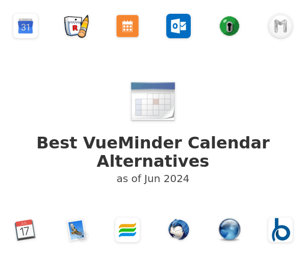 Best VueMinder Calendar Alternatives