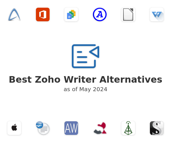 Best Zoho Writer Alternatives