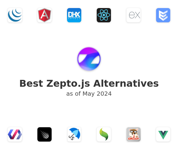 Best Zepto.js Alternatives