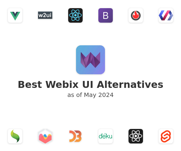 Best Webix UI Alternatives