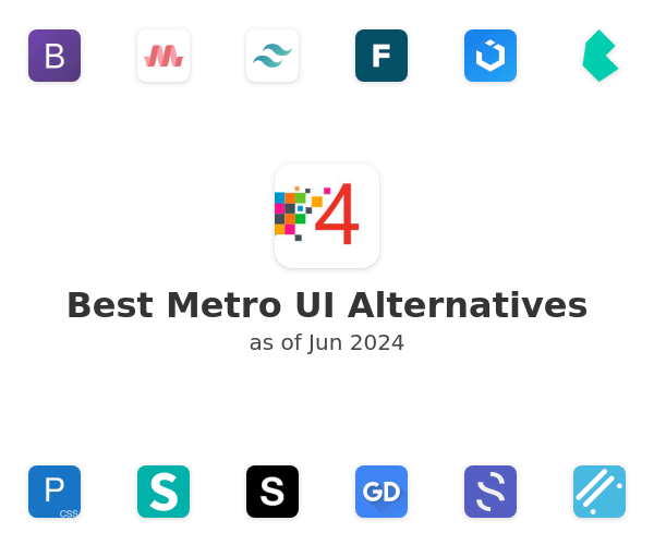 Best Metro UI CSS Alternatives