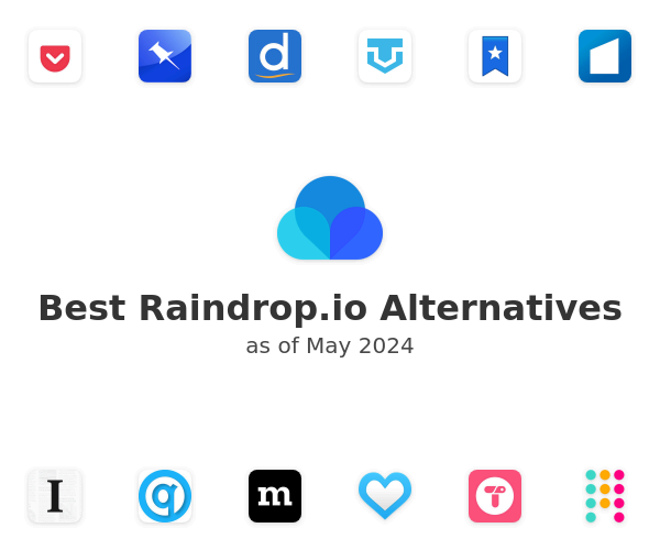 Best Raindrop.io Alternatives