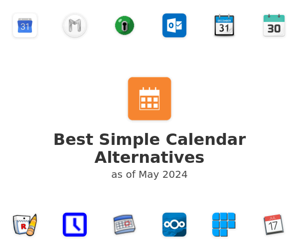 Best Simple Calendar Alternatives