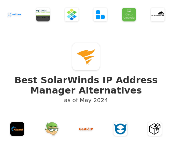 Best SolarWinds IP Address Manager Alternatives
