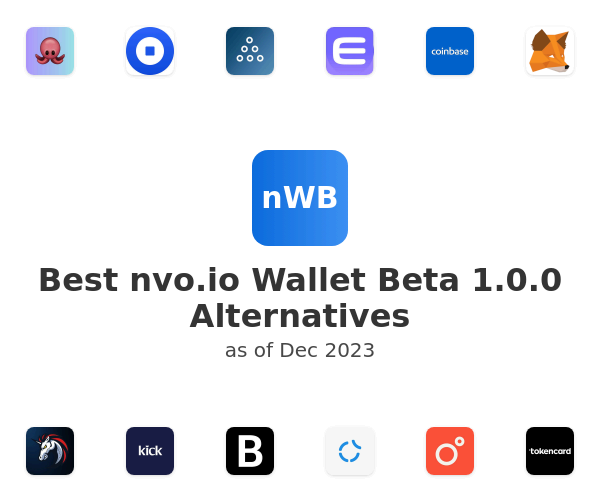 Best nvo.io Wallet Beta 1.0.0 Alternatives