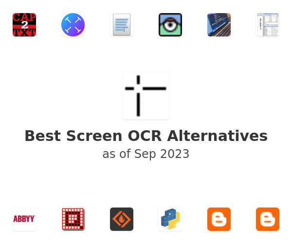 Best Screen OCR Alternatives
