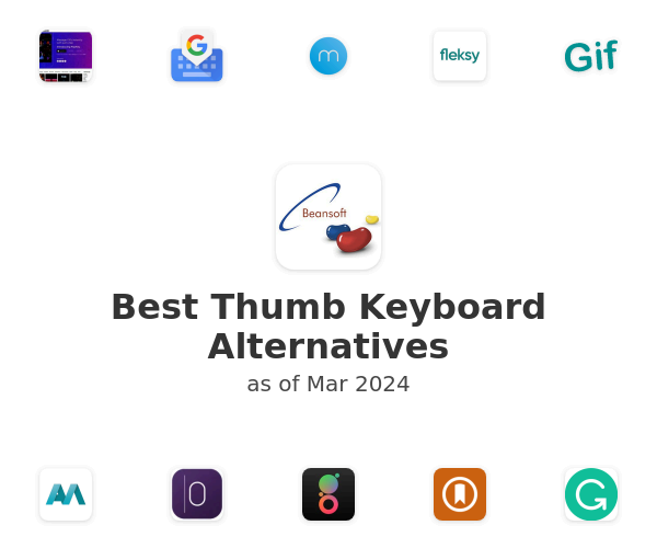 Best Thumb Keyboard Alternatives