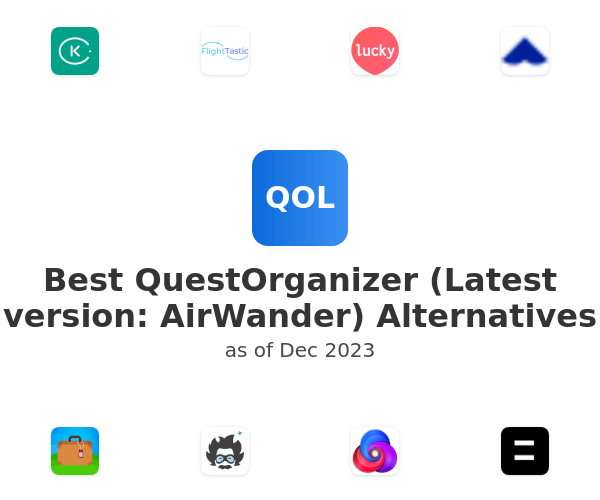 Best QuestOrganizer (Latest version: AirWander) Alternatives