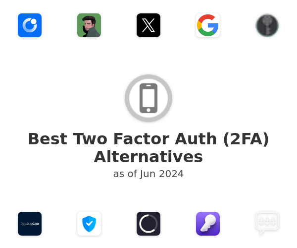 Best Two Factor Auth (2FA) Alternatives