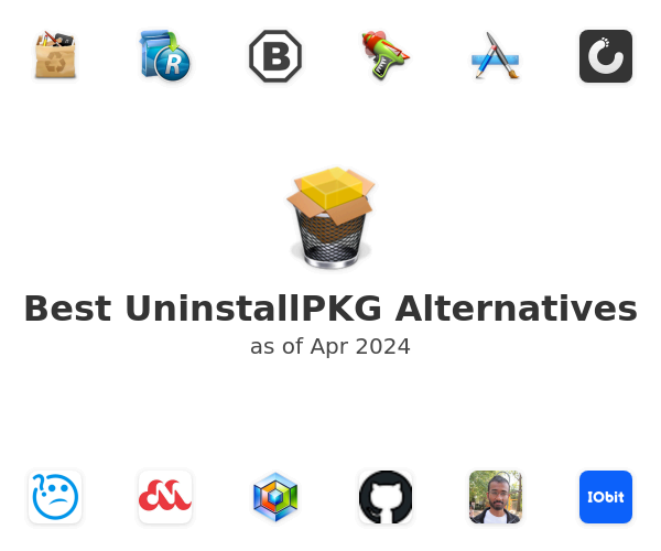 Best UninstallPKG Alternatives