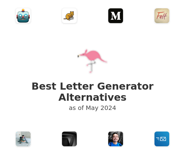 Best Letter Generator Alternatives