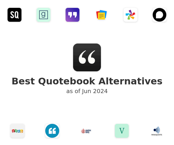 Best Quotebook Alternatives