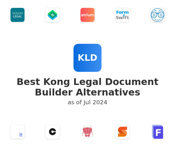 Best Kong Legal Document Builder Alternatives