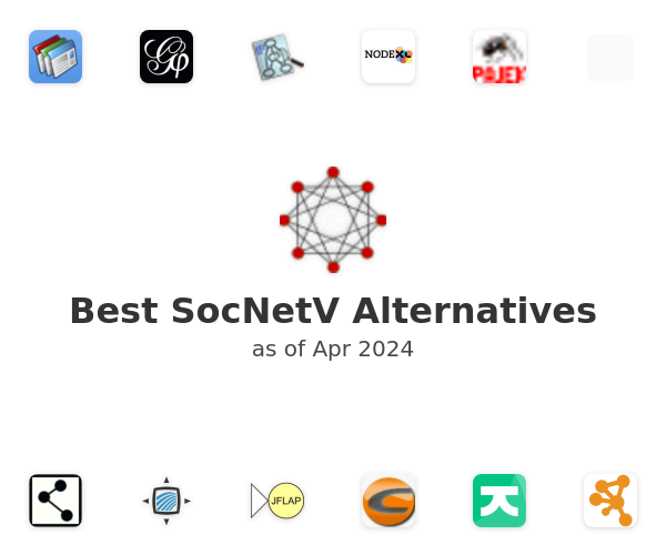 Best SocNetV Alternatives
