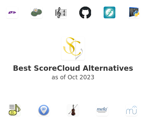 Best ScoreCloud Alternatives