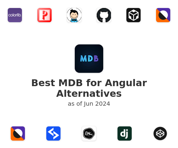 Best MDB for Angular Alternatives