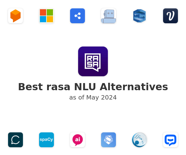 Best rasa NLU Alternatives
