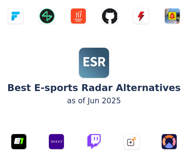 Best E-sports Radar Alternatives