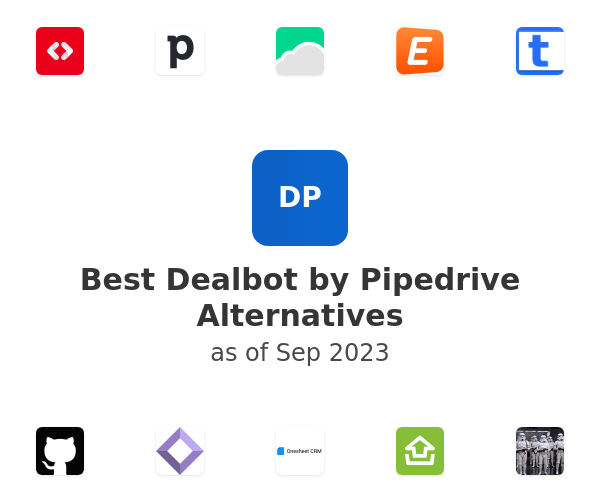 Best Dealbot by Pipedrive Alternatives