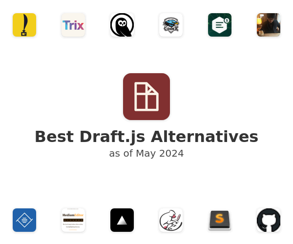 Best Draft.js Alternatives