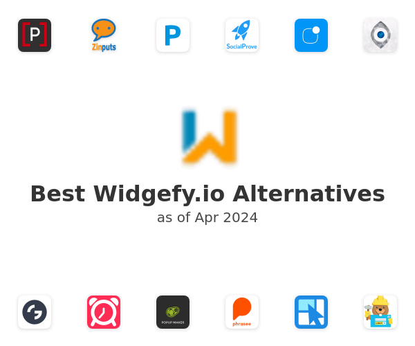 Best Widgefy.io Alternatives