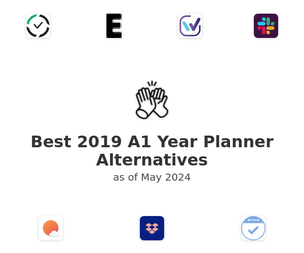 Best 2019 A1 Year Planner Alternatives