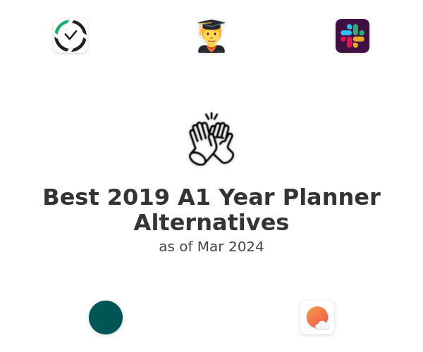Best 2019 A1 Year Planner Alternatives